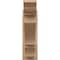 Ekena Millwork 5 1/2-in W x 18-in D x 18-in H Balboa Trad Rough Cedar Woodgrain TimberThane Outlooker, Primed Tan OUTUR055X18X18BOA04RCPR - alternate 3